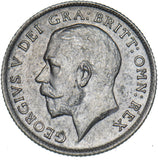 1920 Sixpence - George V British Silver Coin - Very Nice