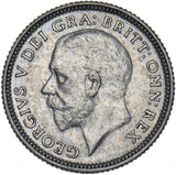 1926 Sixpence - George V British Silver Coin - Very Nice