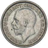 1927 Sixpence (Impaired Proof) - George V British Silver Coin
