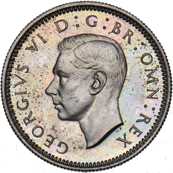 1950 Proof Sixpence - George VI British  Coin - Superb