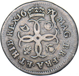 1679 Maundy Fourpence - Charles II British Silver Coin - Nice