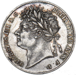 1823 Maundy Fourpence - George IV British Silver Coin - Very Nice