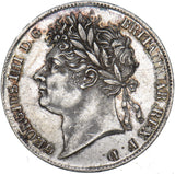 1823 Maundy Fourpence - George IV British Silver Coin - Very Nice