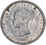 1848 Maundy Fourpence - Victoria British Silver Coin - Nice