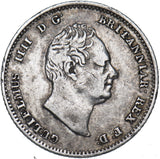1837 Groat (Fourpence) - William IV British Silver Coin - Nice