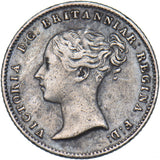 1838 Groat (Fourpence) - Victoria British Silver Coin - Nice