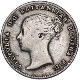 1838 Groat (Fourpence) (8 Over Sideways 8) - Victoria British Silver Coin