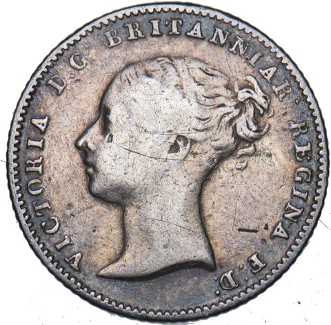 1842 Groat (Fourpence) - Victoria British Silver Coin