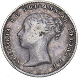 1844 Groat (Fourpence) - Victoria British Silver Coin - Nice