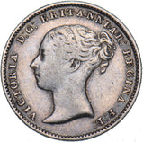 1848 Groat (Fourpence) - Victoria British Silver Coin - Nice