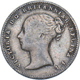 1848 Groat (Fourpence) - Victoria British Silver Coin