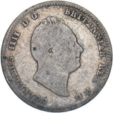 1836 Threepence - William IV British Silver Coin