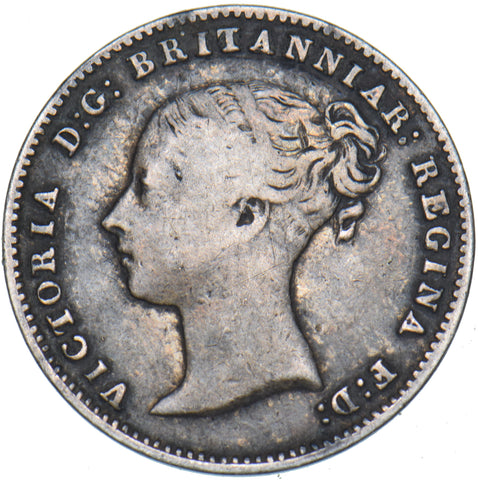 1843 Threepence - Victoria British Silver Coin