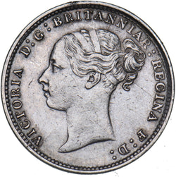1881 Threepence - Victoria British Silver Coin - Nice