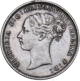 1881 Threepence - Victoria British Silver Coin - Nice