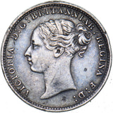 1882 Threepence - Victoria British Silver Coin - Nice