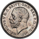 1927 Proof Threepence - George V British Silver Coin - Superb