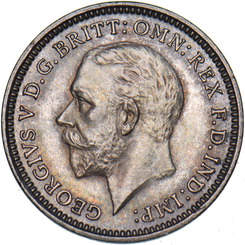 1927 Proof Threepence - George V British Silver Coin - Superb
