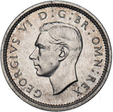 1937 Proof Silver Threepence - George VI British Silver Coin - Superb