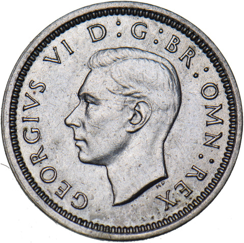 1943 Silver Threepence - Victoria British Silver Coin - Very Nice