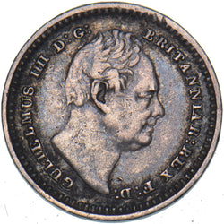 1835 Threehalfpence - William IV British Silver Coin - Nice