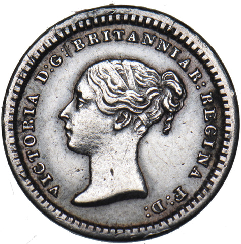 1843 Threehalfpence - Victoria British Silver Coin - Nice