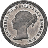 1843 Threehalfpence - Victoria British Silver Coin - Very Nice