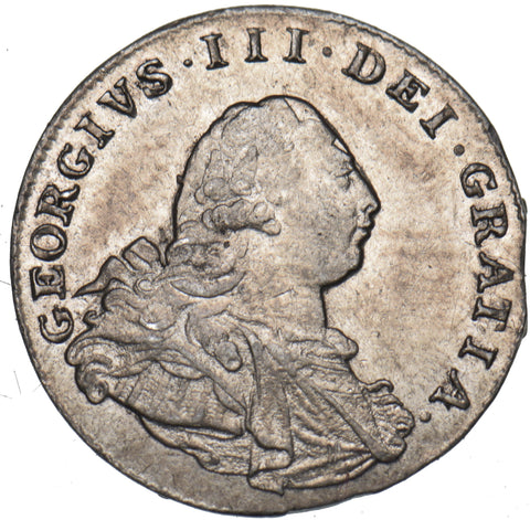 1800 Maundy Twopence - George III British Silver Coin - Very Nice