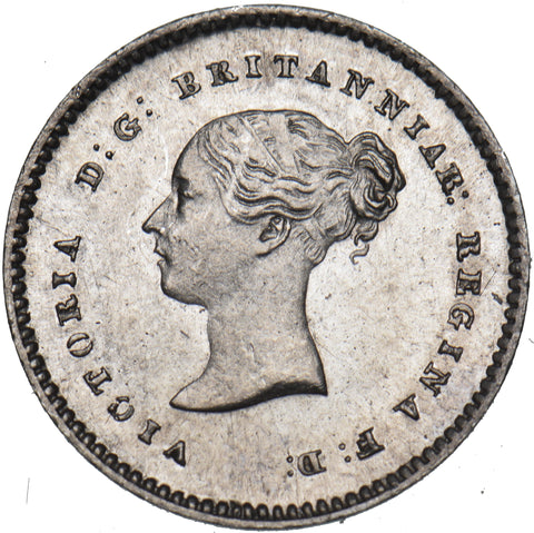 1878 Maundy Twopence - Victoria British Silver Coin - Superb