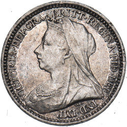 1899 Maundy Twopence - Victoria British Silver Coin - Very Nice