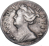 1709 Maundy Penny - Anne British Silver Coin - Nice