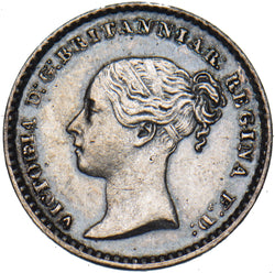 1877 Maundy Penny - Victoria British Silver Coin - Very Nice