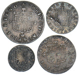 1660’s Undated Maundy Set - Charles II British Silver Coins - Nice
