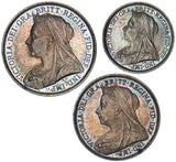 1898 Part Maundy Set (With Dated Case) - Victoria British Silver Coins - Superb