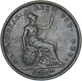 1834 Penny - William IV British Copper Coin - Nice