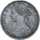 1862 Penny - Victoria British Bronze Coin - Nice