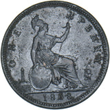 1868 Penny - Victoria British Bronze Coin
