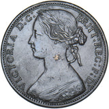1873 Penny - Victoria British Bronze Coin - Nice