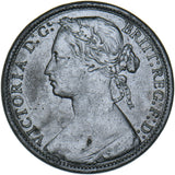 1874 H Penny (F71) - Victoria British Bronze Coin