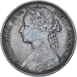 1879 Penny (F97) - Victoria British Bronze Coin - Nice