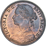 1879 Penny (F97) - Victoria British Bronze Coin - Superb