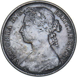 1879 Penny (F97) - Victoria British Bronze Coin