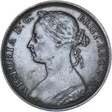 1892 Penny - Victoria British Bronze Coin - Nice