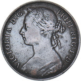 1893 Penny - Victoria British Bronze Coin
