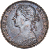 1894 Penny - Victoria British Bronze Coin - Very Nice