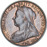 1901 Penny - Victoria British Bronze Coin - Superb