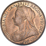 1901 Penny - Victoria British Bronze Coin - Superb