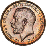 1912 Penny - George V British Bronze Coin - Superb