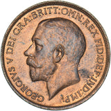 1912 Penny - George V British Bronze Coin - Superb