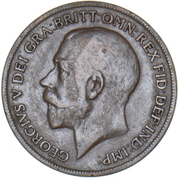 1919 KN Penny - George V British Bronze Coin